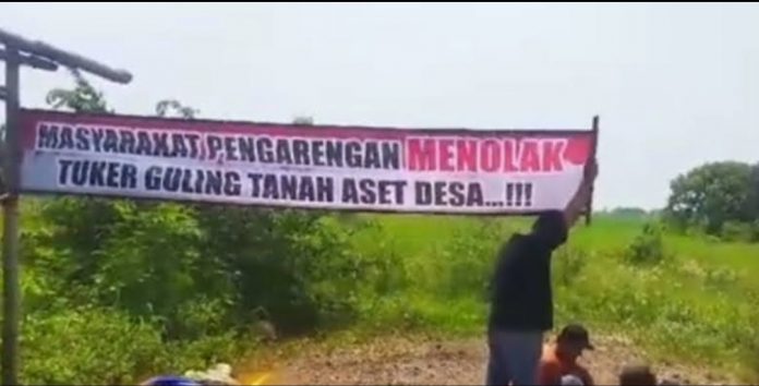 Warga Menolak Keras Pertukaran Tanah Aset Desa Pengarengan